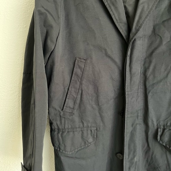 KENNETH Cole Man Black Coat, Size Small - Picture 3 of 10